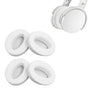 4pcs Replacement Ear Pads Competible with Sennheiser 4.50 BTNC HD 450BT HD400S HD485 White V1263-JX-7092-1