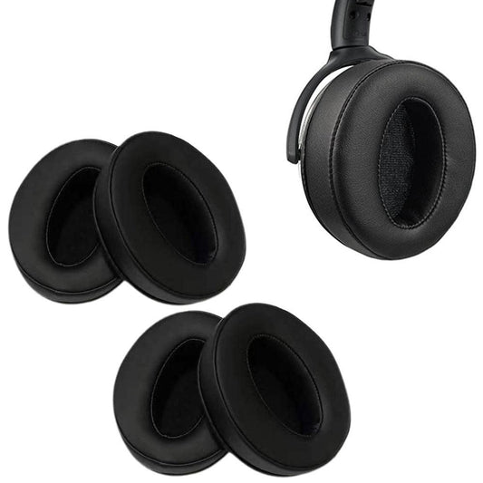 4pcs Replacement Ear Pads Competible with Sennheiser 4.50 BTNC HD 450BT HD400S HD485 Black V1263-JX-7092-2