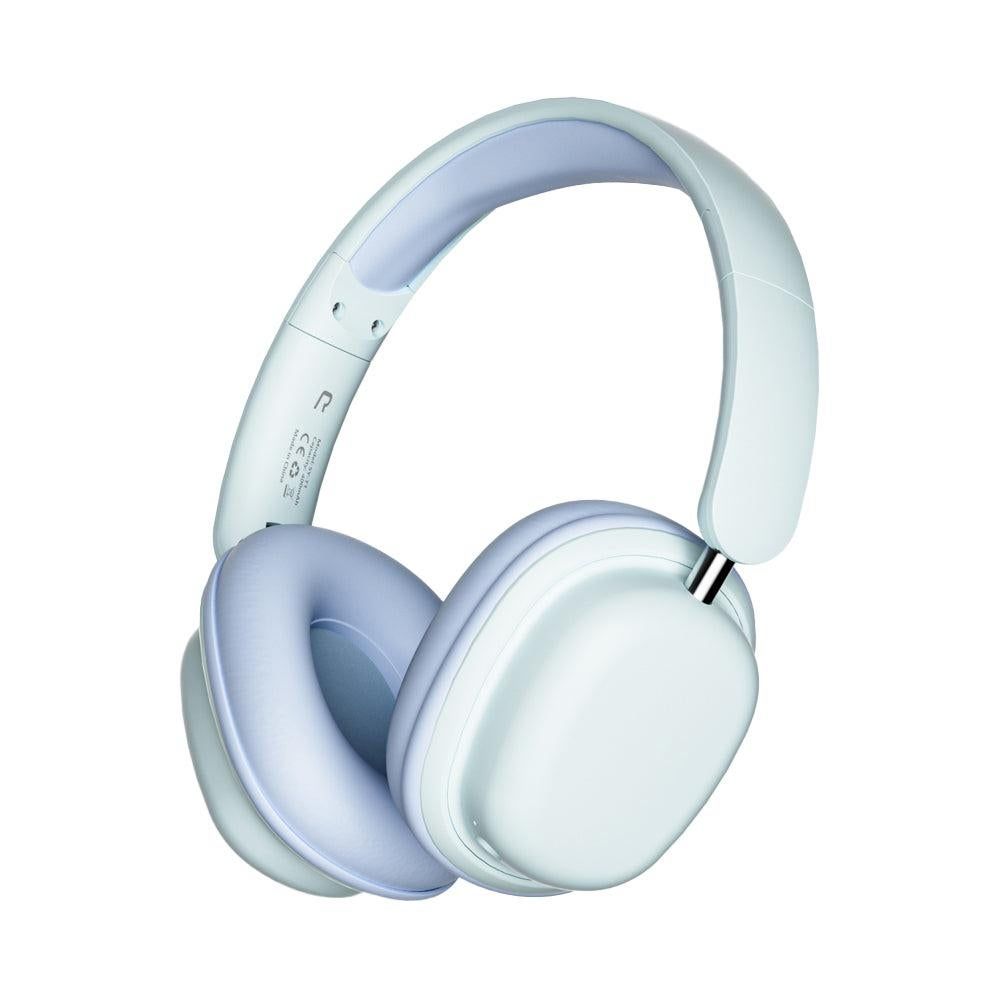 5.3 Bluetooth Wireless Headphones Head-Worn Stereo Headset with Removable Microphone Pink V1263-JX-7096