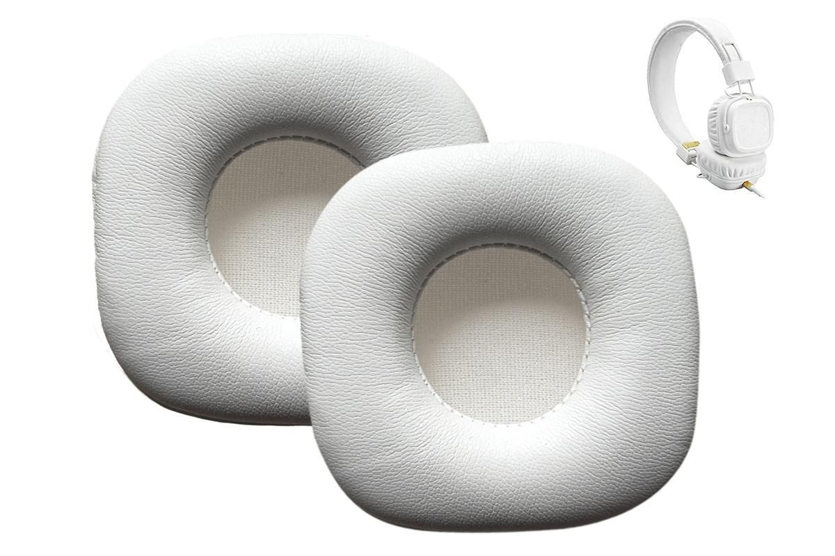 Replacement Ear Pads Cushion Cover 2PCS for Marshall Major I and II White V1263-JX-7099