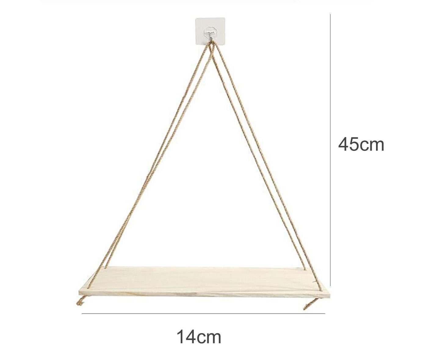 Home Plant Bonsai Photos Frame Wood Window Wall Hanging Shelves Storage Rack- S V1263-JX-710