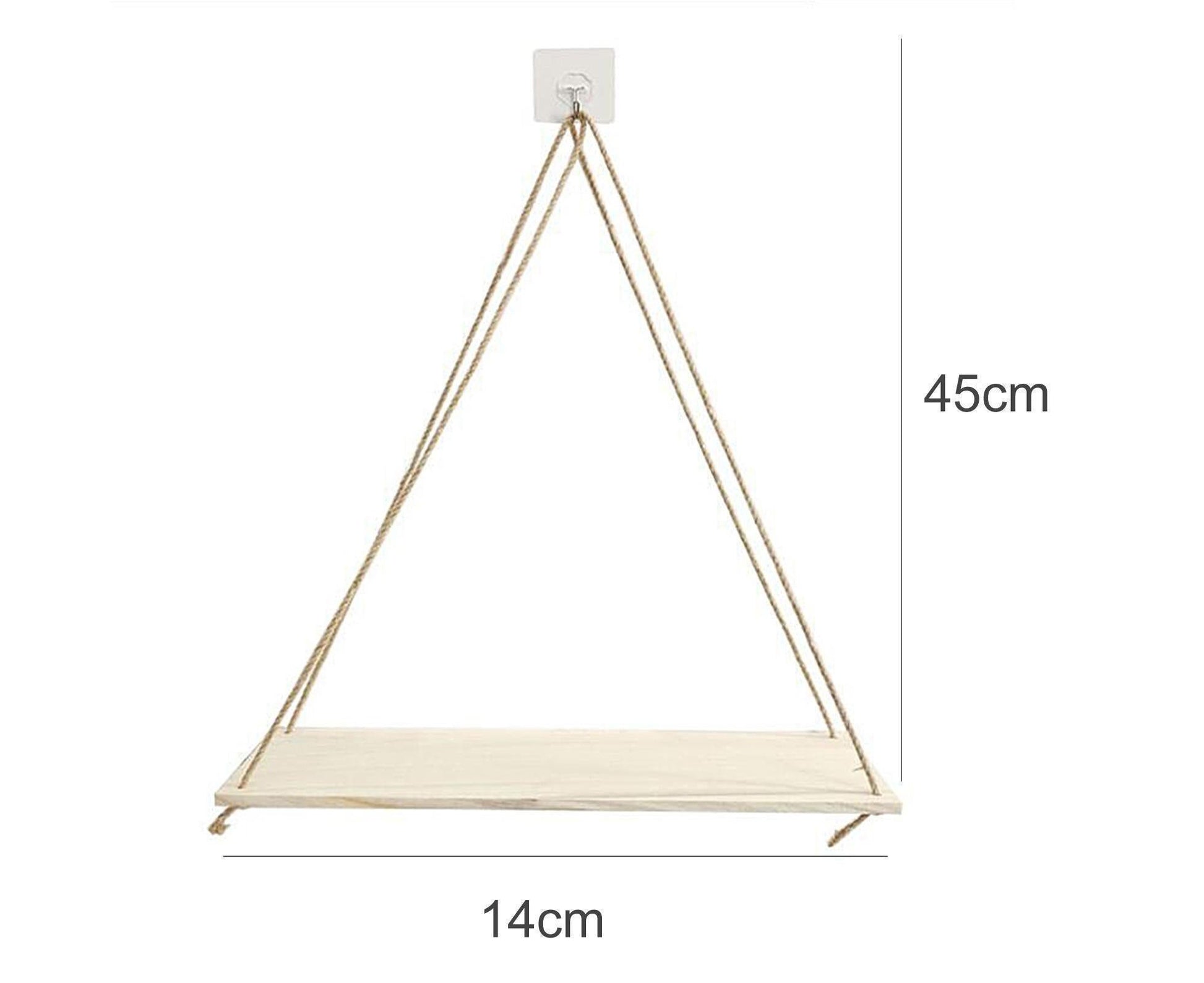 Home Plant Bonsai Photos Frame Wood Window Wall Hanging Shelves Storage Rack- S V1263-JX-710