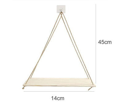 Home Plant Bonsai Photos Frame Wood Window Wall Hanging Shelves Storage Rack- S V1263-JX-710