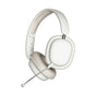 Wireless 5.3 Bluetooth Headphones Head-Worn Stereo Headset with Mic White V1263-JX-7103-2