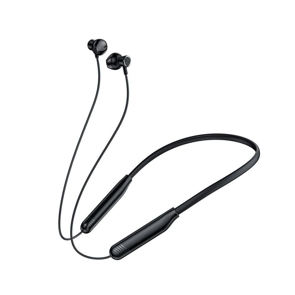 Wired Neckband Bluetooth Earphones with Playback and Dual Connection V1263-JX-7105