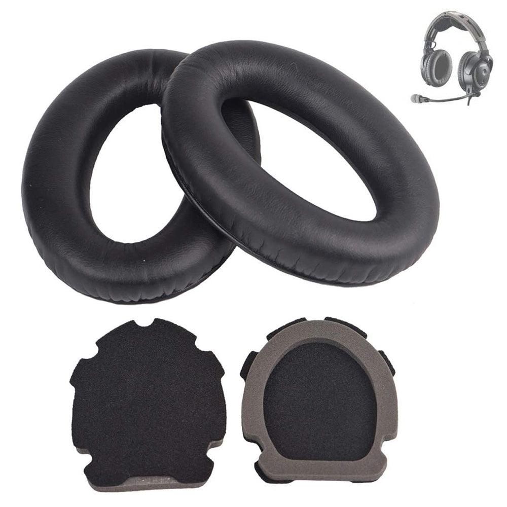 Replacement Ear Pads Cushions Compatible with BOSE Aviation Headset X A10 A20 Memory Foam Earpads Headphones V1263-JX-7106