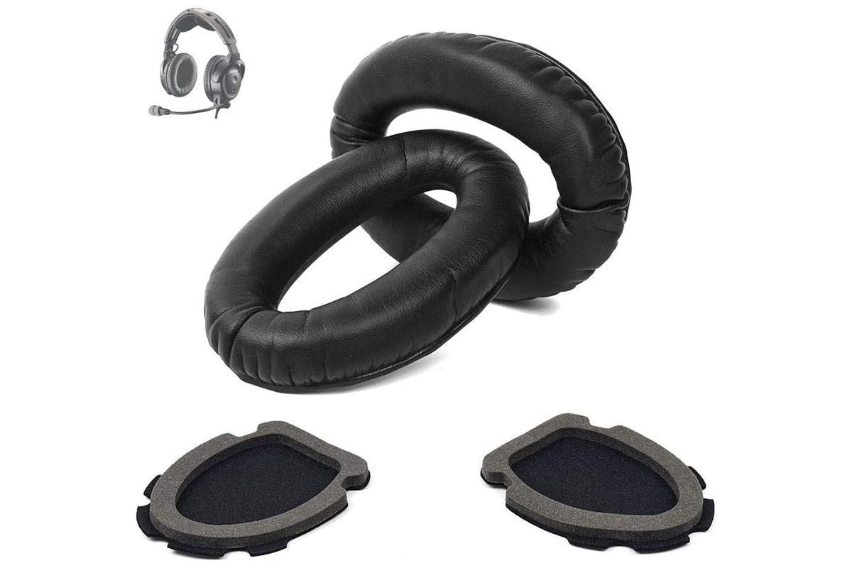 Replacement Ear Pads Cushions Compatible with BOSE Aviation Headset X A10 A20 Memory Foam Earpads Headphones V1263-JX-7106