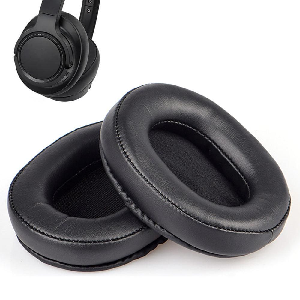 Soft Replacement Ear Pads Cushion Compatible with Audio Technica ATH MSR7b M50 M40 M30 M20X Black V1263-JX-7108-1