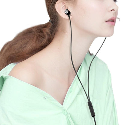 USB-C 3.5MM Wired Headphones In-Ear Earbuds with Microphone Black V1263-JX-7111