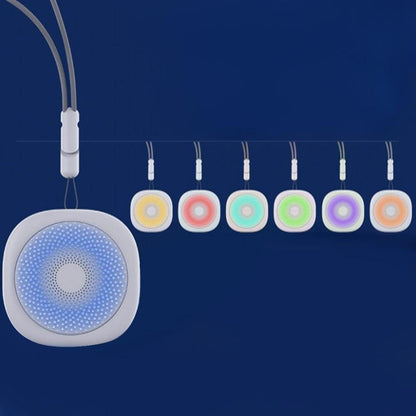 Travel White Noise Sound Machine with 10 Sounds Portable for Sleeping V1263-JX-7112