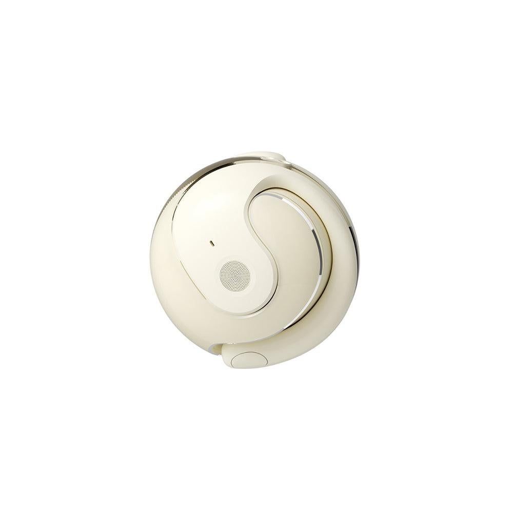 Open Ear Headphones Wireless Bluetooth Earbuds Sport Earphone Beige V1263-JX-7113
