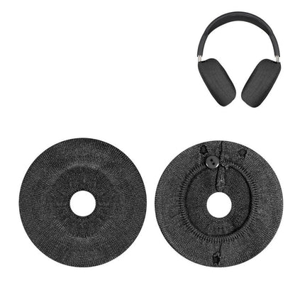 Pair of Knit Ear Pad Covers for AirPods Max Dust-Proof Protective Headphone Accessories Blue V1263-JX-7116