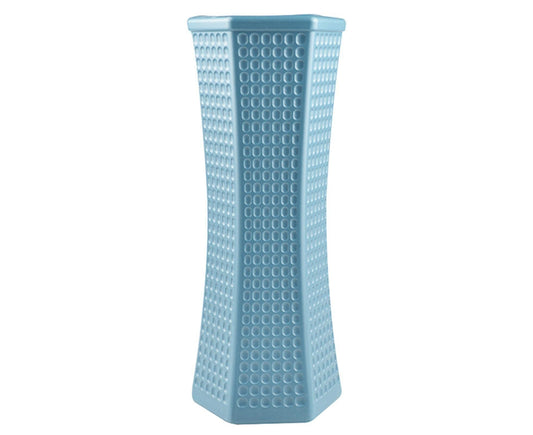 Geometric Decorative Vase-Blue V1263-JX-712