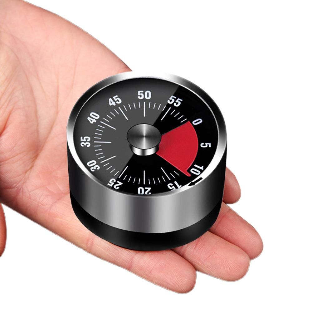 Kitchen Cooking Timer Clock Mechanical Counter 60 Minutes Timer Black V1263-JX-7121-1