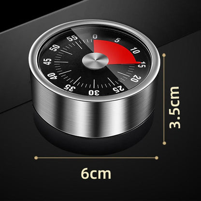 Kitchen Cooking Timer Clock Mechanical Counter 60 Minutes Timer Black V1263-JX-7121-1