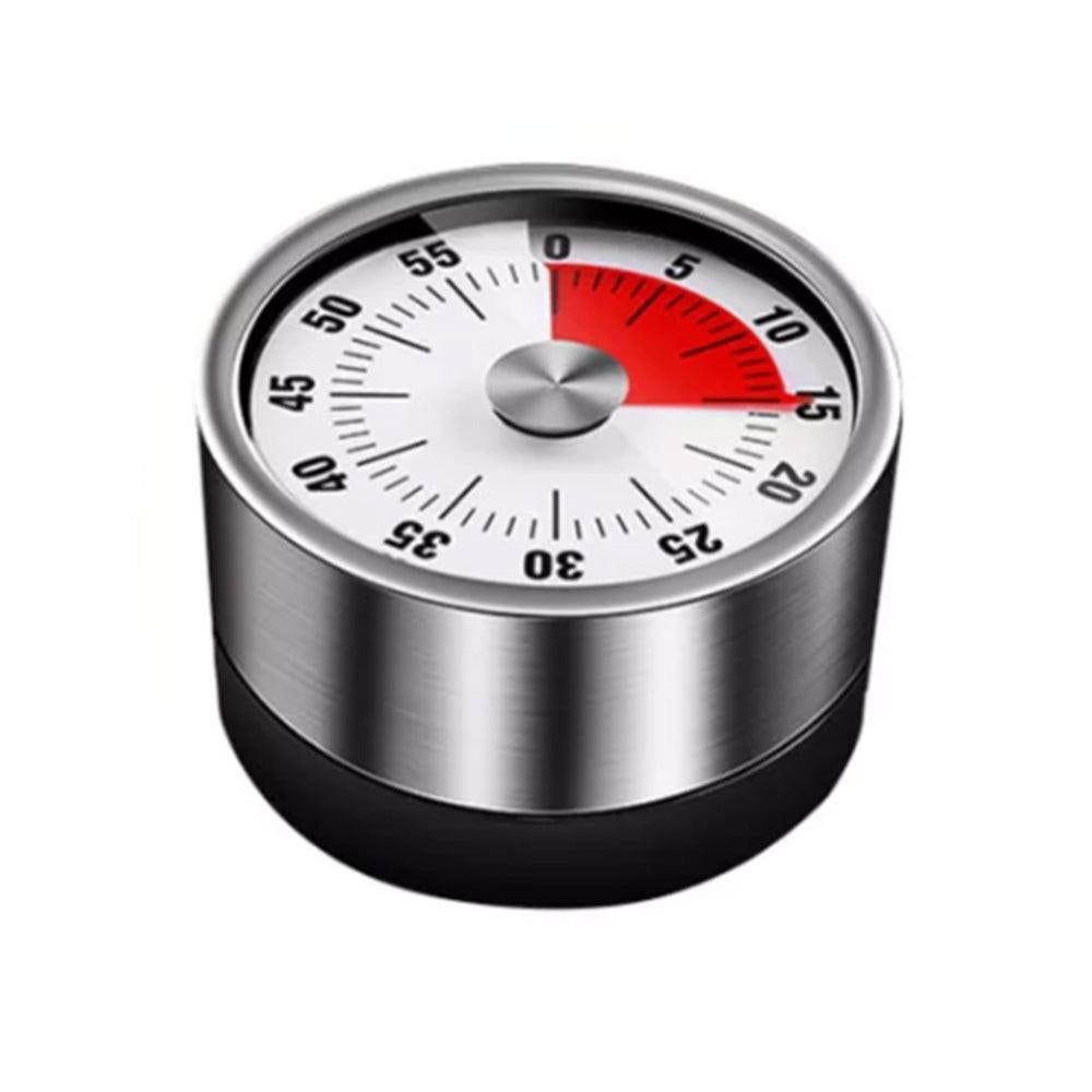 Kitchen Cooking Timer Clock Mechanical Counter 60 Minutes Timer White V1263-JX-7121-2