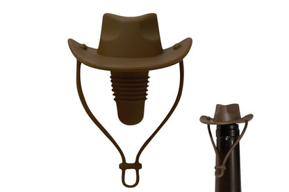 Western Cowboy Hat Silicone Wine Bottle Stopper Champagne Sealer Coffee V1263-JX-7123-1