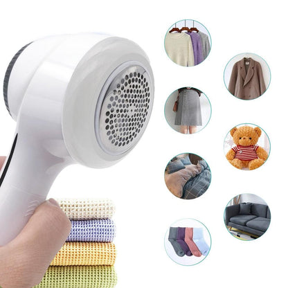 2-in-1 Electric Fabric Shaver Fur Remover with 2 Replacement Blades V1263-JX-7125