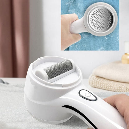 2-in-1 Electric Fabric Shaver Fur Remover with 2 Replacement Blades V1263-JX-7125