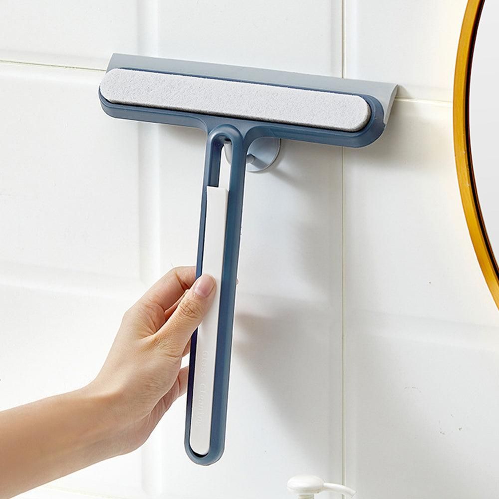 2 Pcs Shower Squeegee Bathroom Mirror Window Brush Cleaning Wiper Home Cleaner Tools V1263-JX-7128
