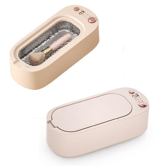 45KHz Ultrasonic Jewelry Cleaning Machine for Jewelry Eyeglasses Rings Pink V1263-JX-7129-1