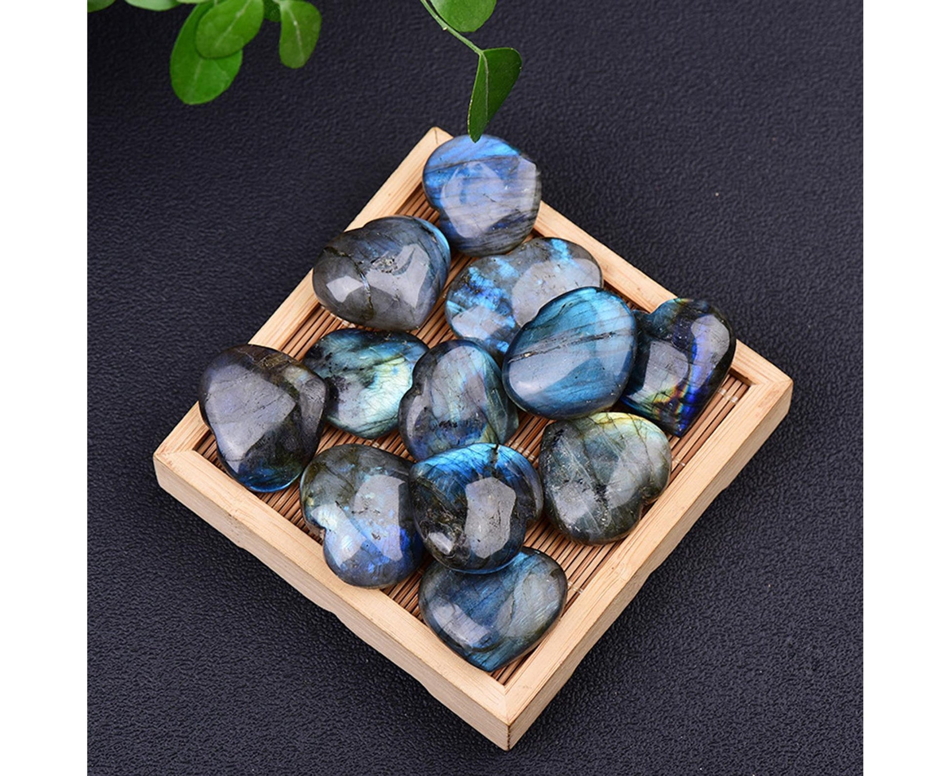 Aesthetic Heart Shape Stone Decor Exquisite Fine Texture Stone Energy Stone for Home- 4-4.5cm V1263-JX-713
