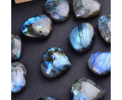 Aesthetic Heart Shape Stone Decor Exquisite Fine Texture Stone Energy Stone for Home- 4-4.5cm V1263-JX-713