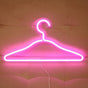 Clothes Hanger LED Neon Light Wardrobe Lamp Decor Home Decoration Accessory Pink V1263-JX-7131-2