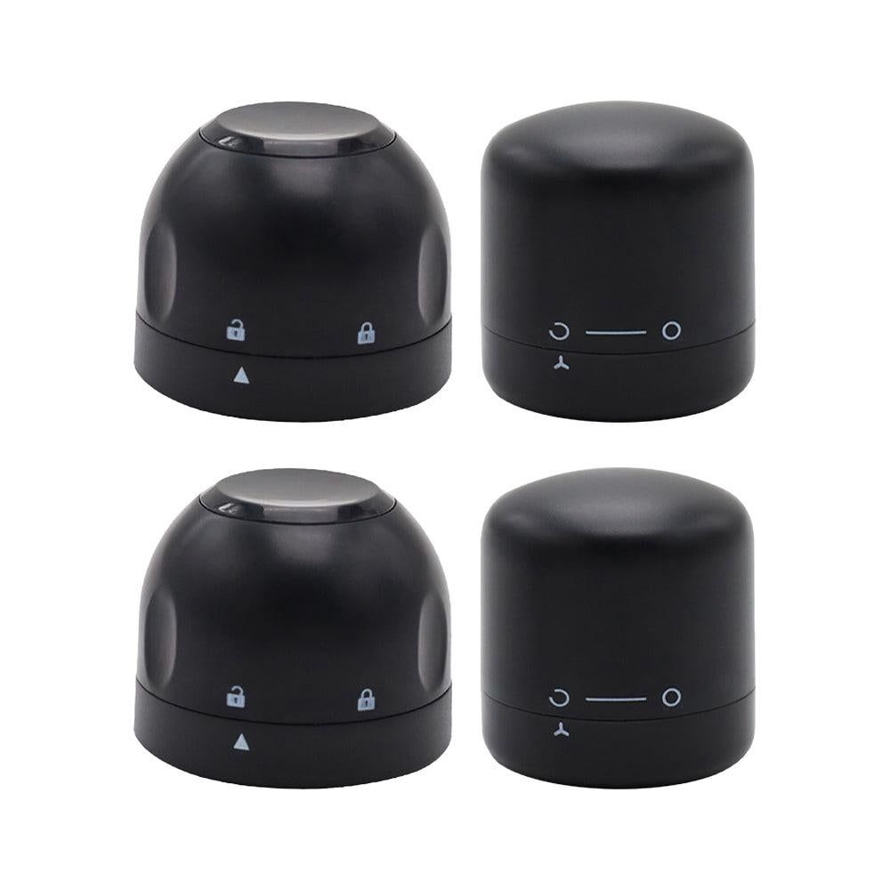 4Pcs Set Wine and Champagne Stopper Leakproof Bottle Sealer Cap V1263-JX-7142