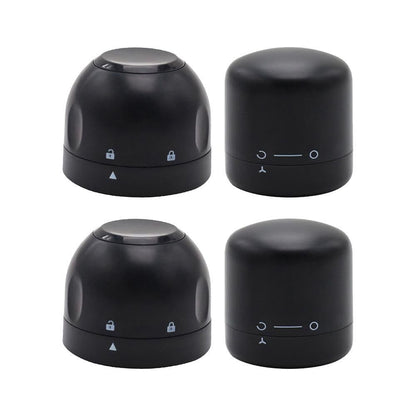 4Pcs Set Wine and Champagne Stopper Leakproof Bottle Sealer Cap V1263-JX-7142