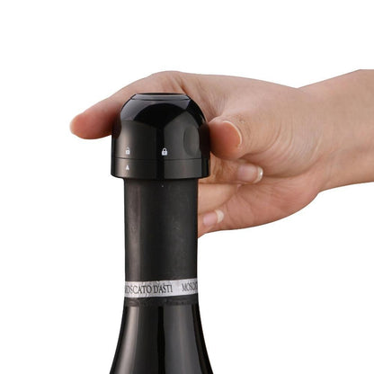 4Pcs Set Wine and Champagne Stopper Leakproof Bottle Sealer Cap V1263-JX-7142