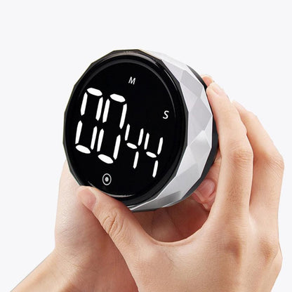 Digital Display Kitchen Timer Countdown Countup Cooking Alarm White V1263-JX-7146-1