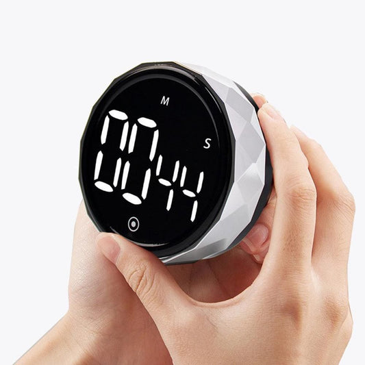 Digital Display Kitchen Timer Countdown Countup Cooking Alarm White V1263-JX-7146-1
