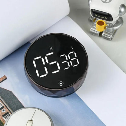 Digital Display Kitchen Timer Countdown Countup Cooking Alarm Rose Gold V1263-JX-7146-2
