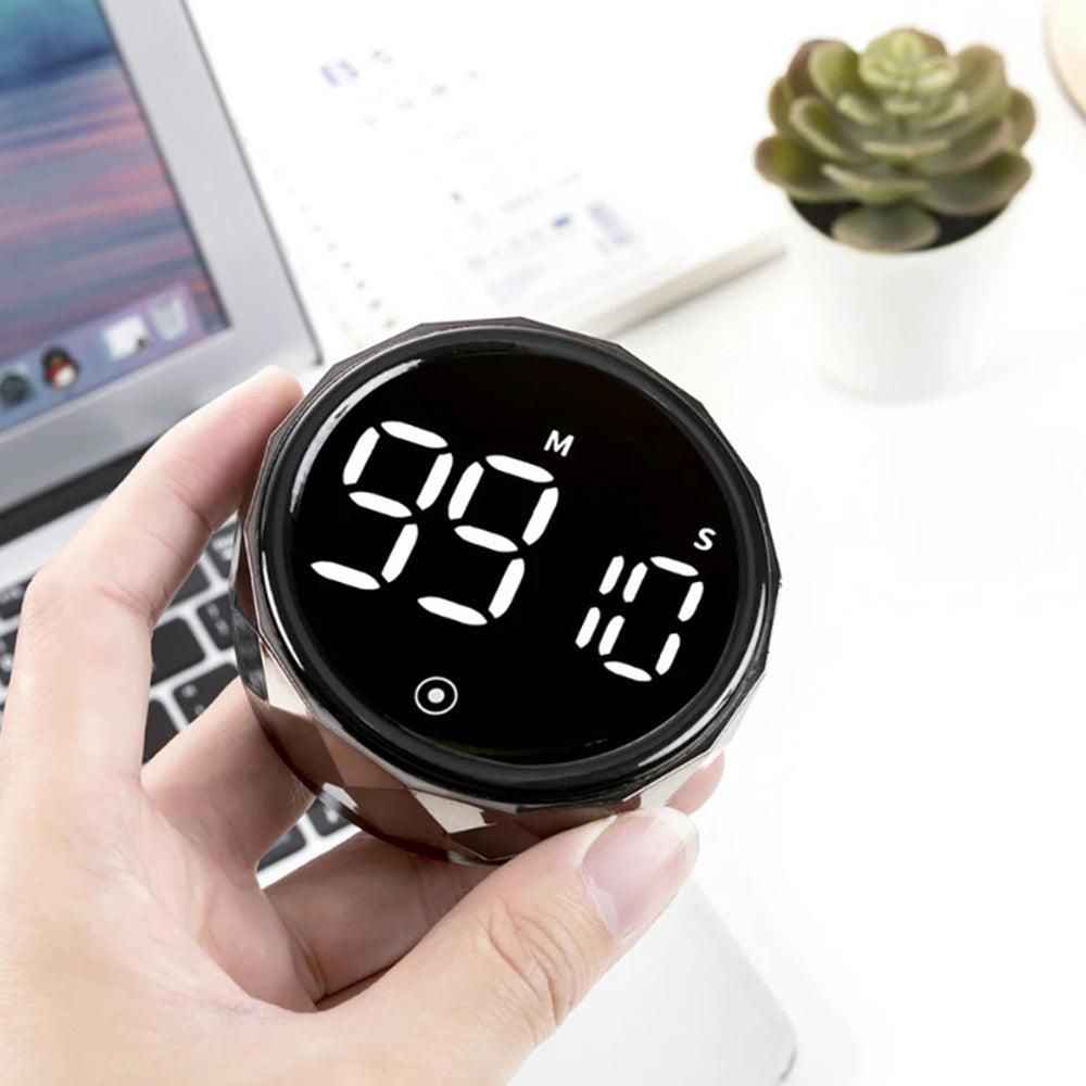 Digital Display Kitchen Timer Countdown Countup Cooking Alarm Rose Gold V1263-JX-7146-2