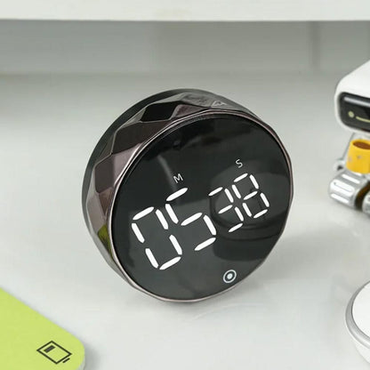 Digital Display Kitchen Timer Countdown Countup Cooking Alarm Rose Gold V1263-JX-7146-2