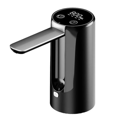 Digital Automatic Water Pump USB Rechargeable Water Dispenser Black V1263-JX-7147-1