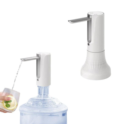 Digital Automatic Water Pump USB Rechargeable Water Dispenser White V1263-JX-7147-2