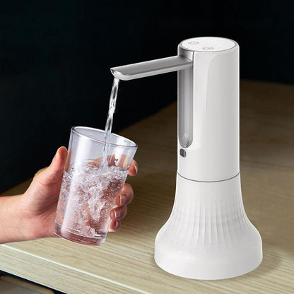 Digital Automatic Water Pump USB Rechargeable Water Dispenser White V1263-JX-7147-2