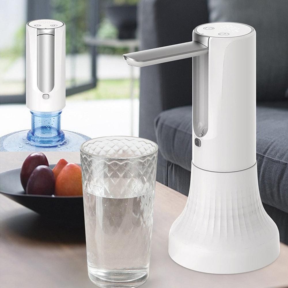 Digital Automatic Water Pump USB Rechargeable Water Dispenser White V1263-JX-7147-2