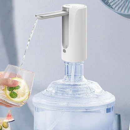 Digital Automatic Water Pump USB Rechargeable Water Dispenser White V1263-JX-7147-2