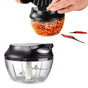 Easy Pull String Chopper Mincer Manual Mixer Slicer Dicer Blender Cutter Shredder for Onion Garlic V1263-JX-7148