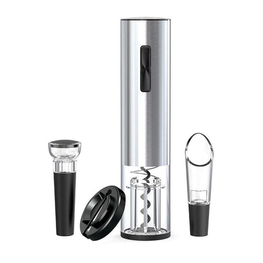 Electric Wine Bottle Opener Kit Wine Bottle Corkscrew Set V1263-JX-7151