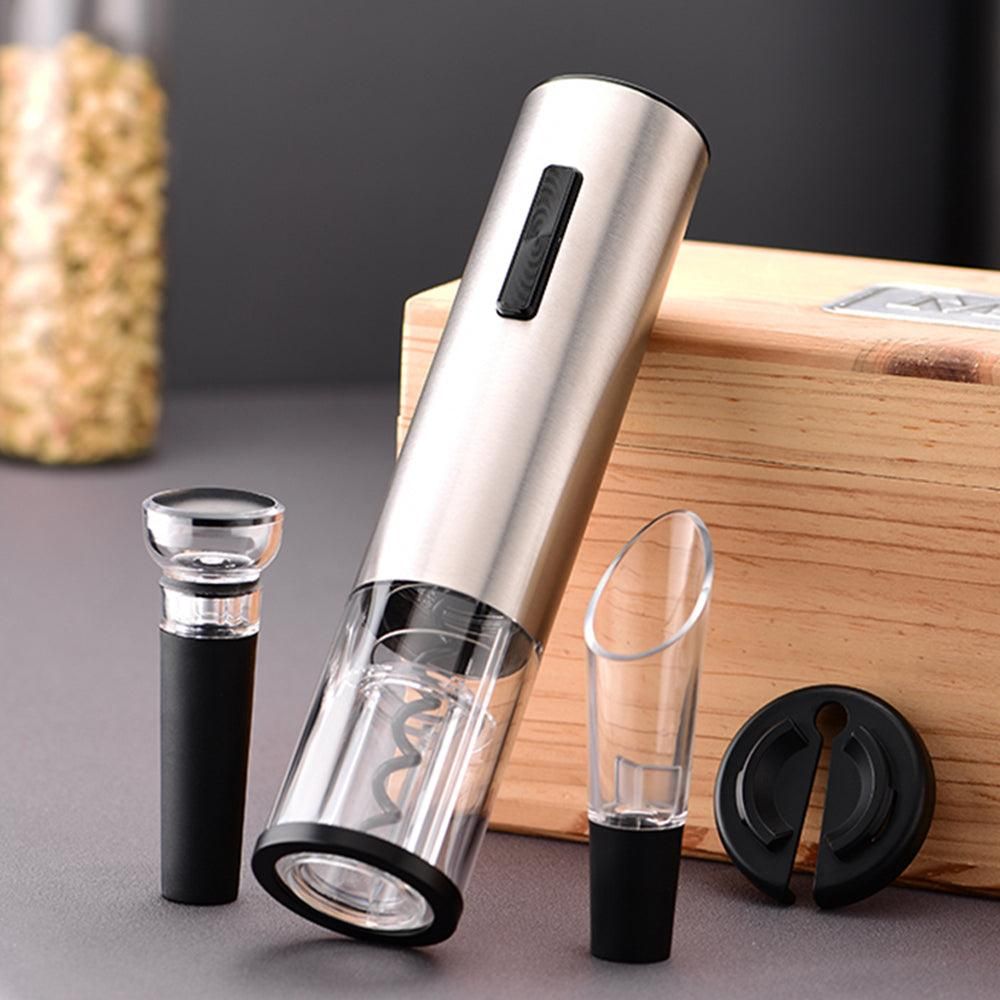 Electric Wine Bottle Opener Kit Wine Bottle Corkscrew Set V1263-JX-7151