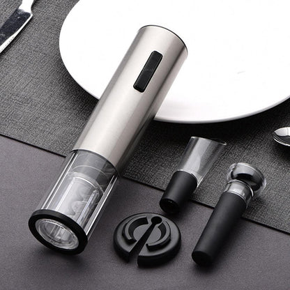 Electric Wine Bottle Opener Kit Wine Bottle Corkscrew Set V1263-JX-7151