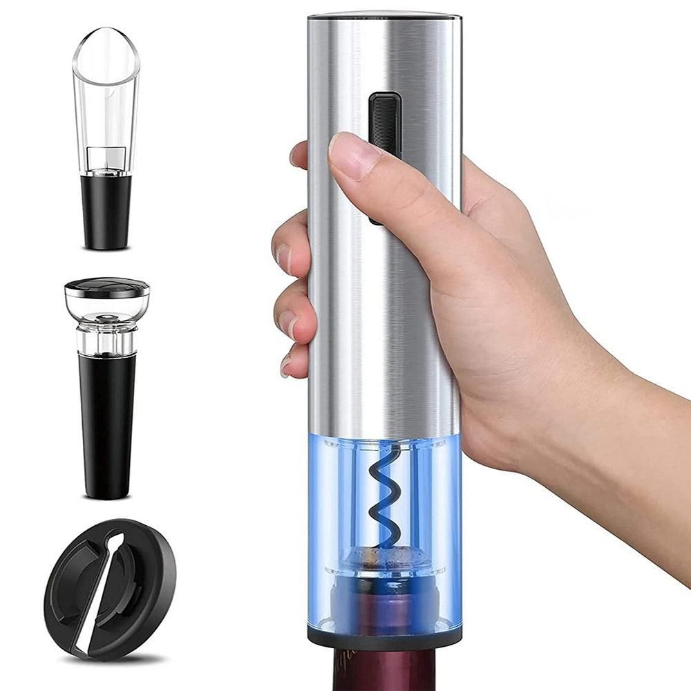 Electric Wine Bottle Opener Kit Wine Bottle Corkscrew Set V1263-JX-7151