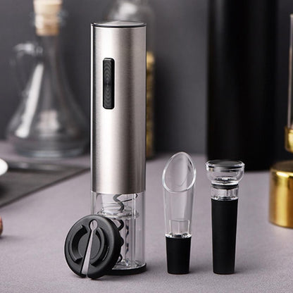 Electric Wine Bottle Opener Kit Wine Bottle Corkscrew Set V1263-JX-7151