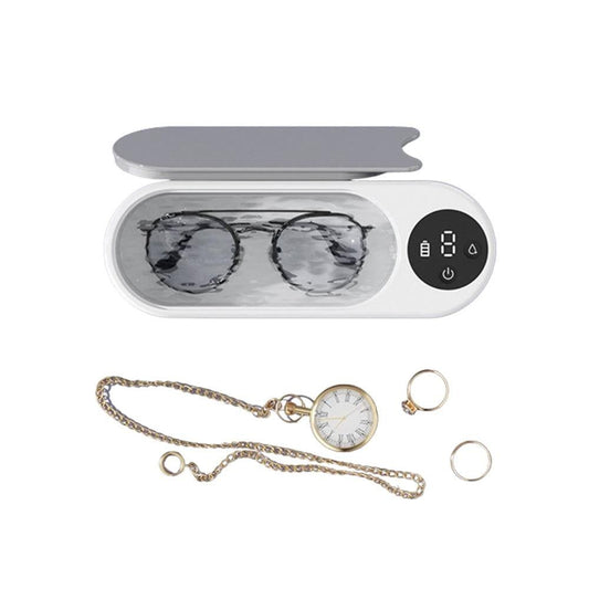Portable Ultrasonic Sonic Wave Cleaner for Glasses Watch Jewellery V1263-JX-7158