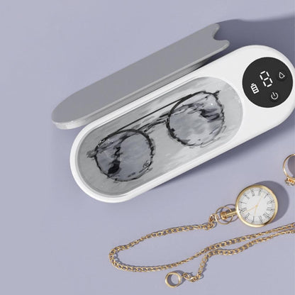 Portable Ultrasonic Sonic Wave Cleaner for Glasses Watch Jewellery V1263-JX-7158