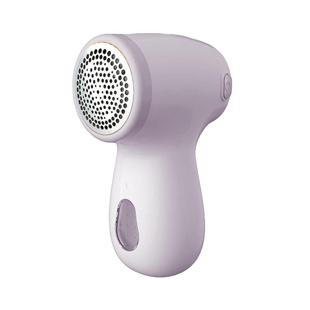 Rechargeable Electric Fur Remover Digital Display Fabric Shaver for Clothes Purple V1263-JX-7159-2